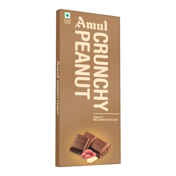 Amul Crunchy Peanut Chocolate 150g