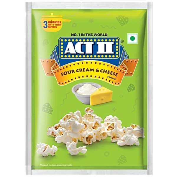 ACT II Instant Popcorn - Sour Cream & Cheese 50g