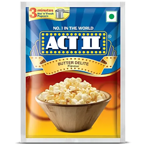 ACT II Instant Popcorn - Butter Delite Flavour 70g