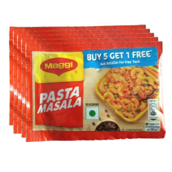 Maggi Pasta Masala 7.5 g (Buy 5 Get 1 Free)