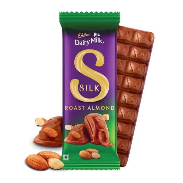 Dairy Milk Silk Roast Almond Chocolate 143g