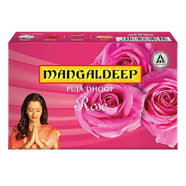 Mangaldeep Rose Dhoop 105 g