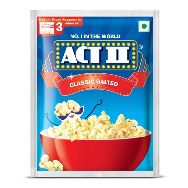 ACT II Instant Classic Salted Popcorn 38g