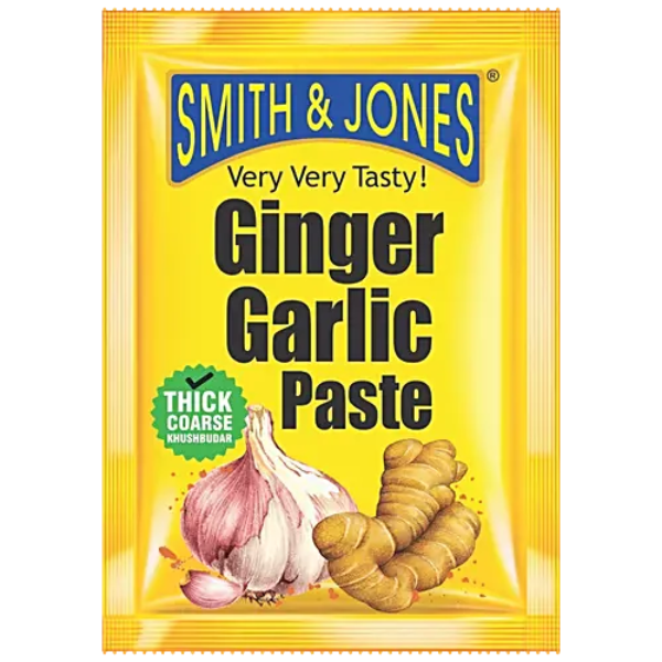 Smith & Jones Ginger Garlic Paste 25 g (Pack Of 2)