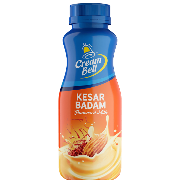 Cream Bell Kesar Badam Flavoured Milk 180ml