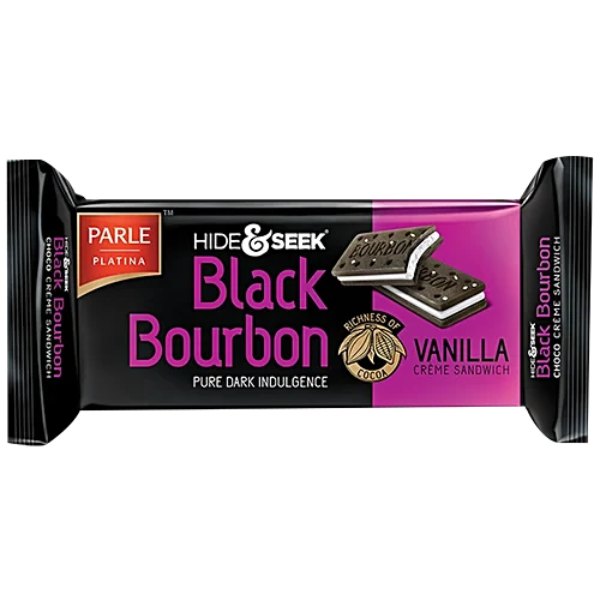 Hide & Seek Black Bourbon Vanilla Cream 40g +2
