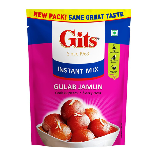 Gits Instant Gulab Jamun Dessert Mix 200g