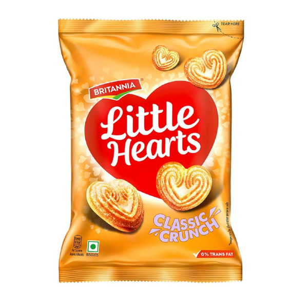 Little Hearts Classic Crunch Biscuits 70g