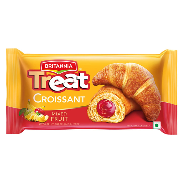 Britannia Treat Croissant Mixed Fruit 47 g