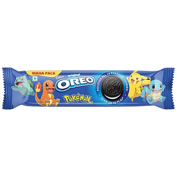 Oreo Pokemon Chocolatey Biscuits 108.55g