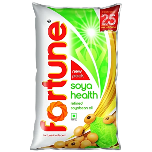 Fortune Soya Health Refined Soyabean Oil 1 L
