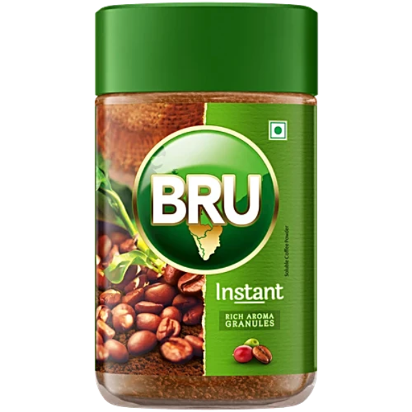 BRU Instant Coffee Powder 100g Jar