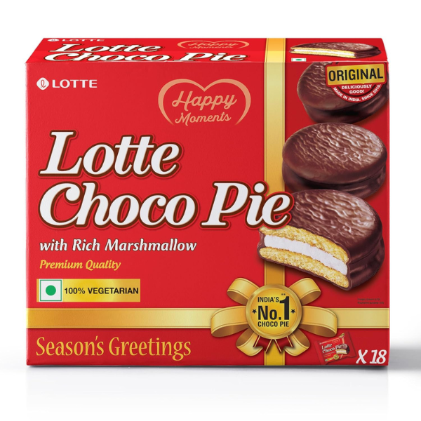 Lotte Choco Pie 18 Units