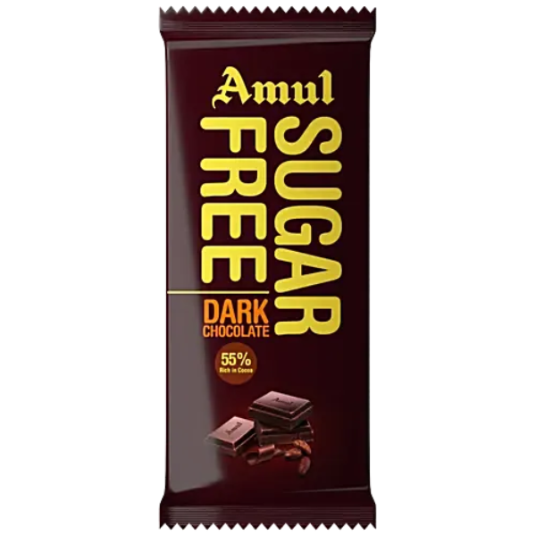 Amul Sugar Free Dark Chocolate 35g