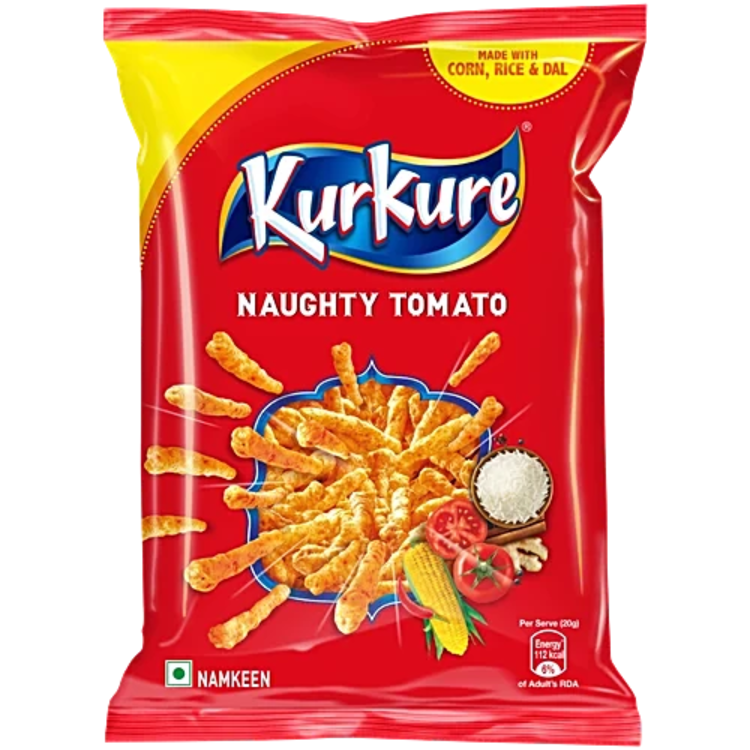 Kurkure Namkeen - Naughty Tomato, 36 g