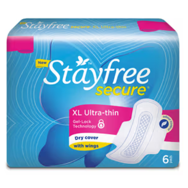Stayfree Secure XL - 6 Units