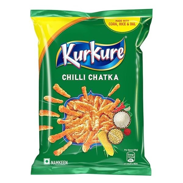Kurkure Chilli Chatka Flavour 78.9 g