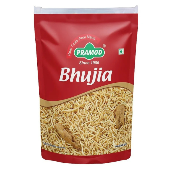 Pramod Bhujia Namkeens - Crispy & Tasty 400 g Pouch