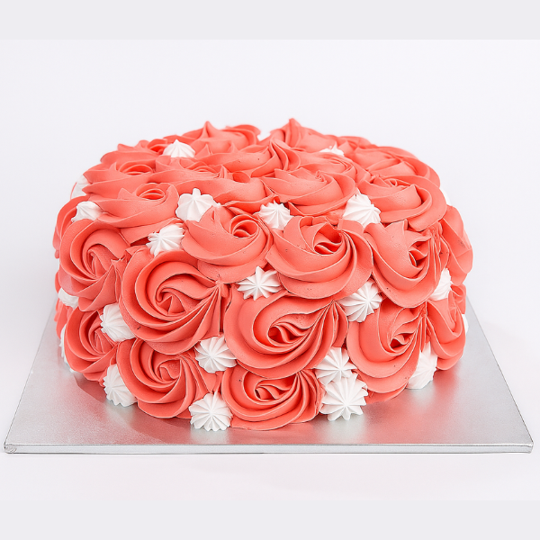 Blooming Rose Cake