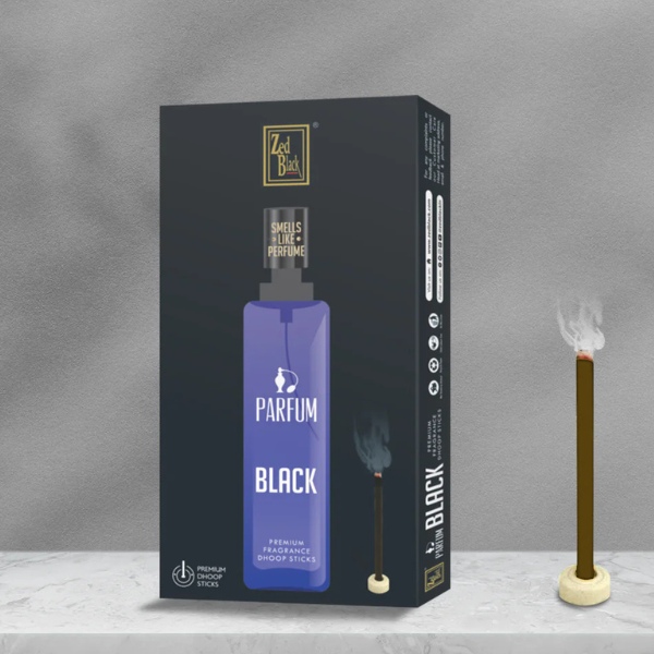 Zed Black Parfum Black Dhoop Sticks (Bambooless) 7 Units