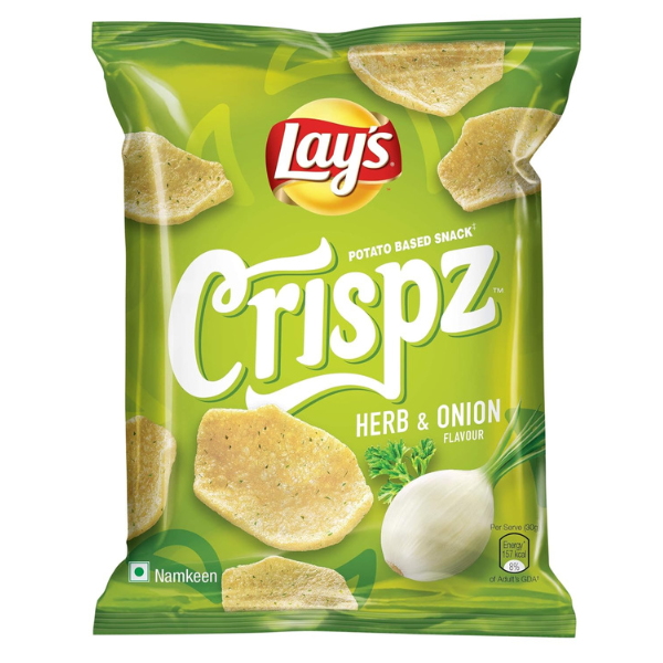 Lays Crispz Herb & Onion Potato Chips 50.8 g