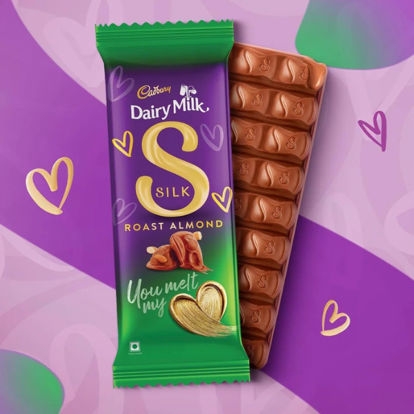 Dairy Milk Silk Roast Almond Chocolate 134 g