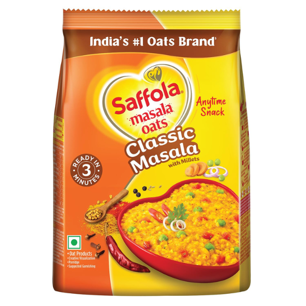 Saffola Classic Masala Instant Oats 250 g