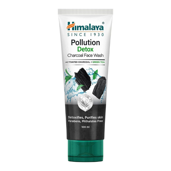 Himalaya Pollution Detox Charcoal Face Wash 100 ml