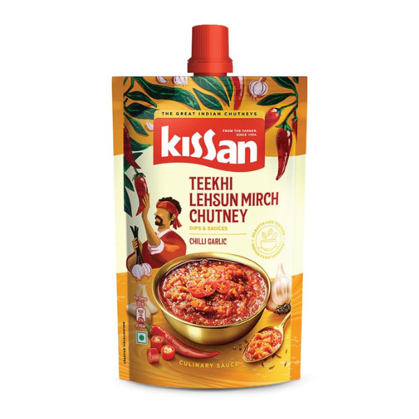 Kissan Teekhi Lehsun Mirch Chutney 100 g