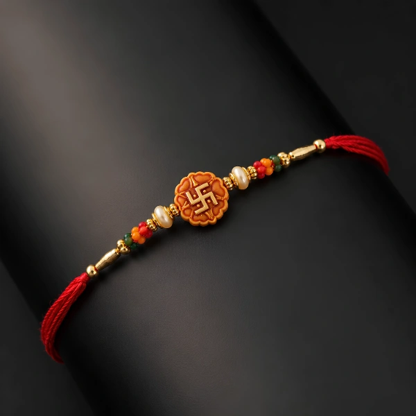 Shubh Swastik Rakhi (1 Piece)