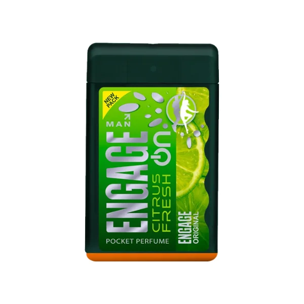 Engage On Citrus Fresh Men's Pocket Perfume 17 ml