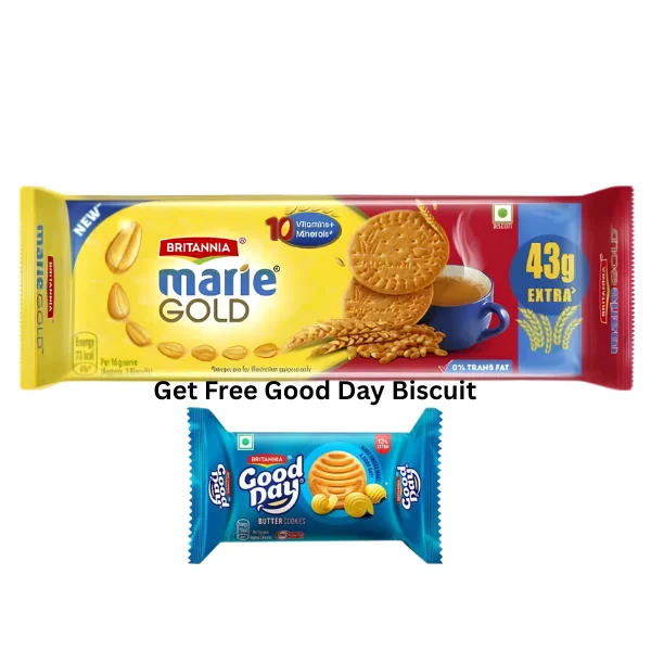 Britannia Marie Gold Biscuits  320 g (Get Free Good Day Biscuit 34.5 g)