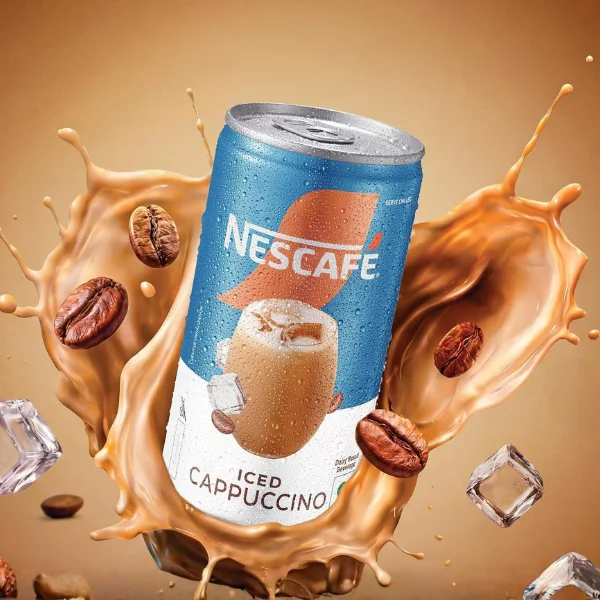 Nescafe Cafe Style Iced Cappuccino Cold Coffee 170 ml