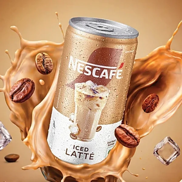 Nescafe Cafe Style Cold Coffee, Iced Latte 170 ml