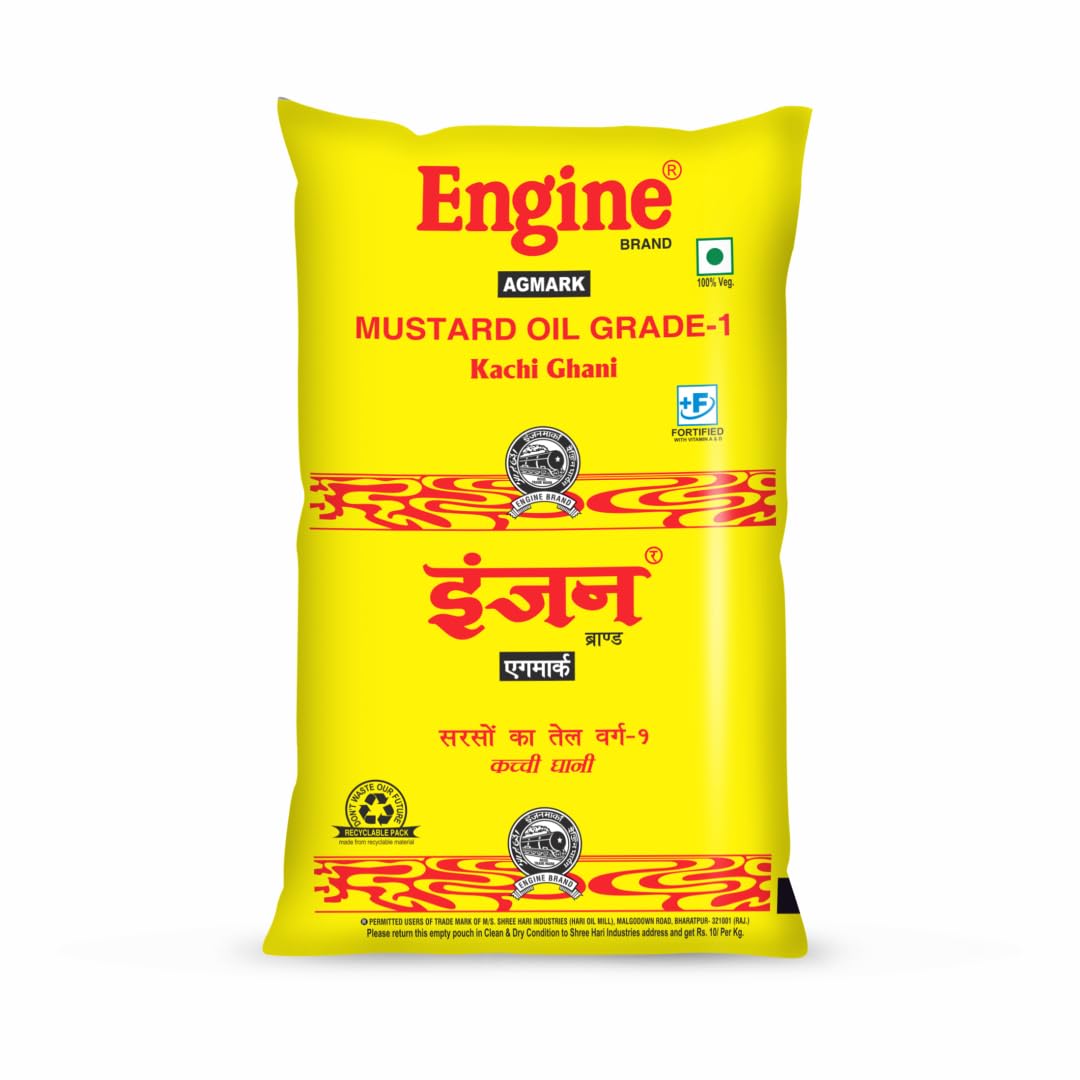 Engine Kachi Ghani Mustard Oil 1L